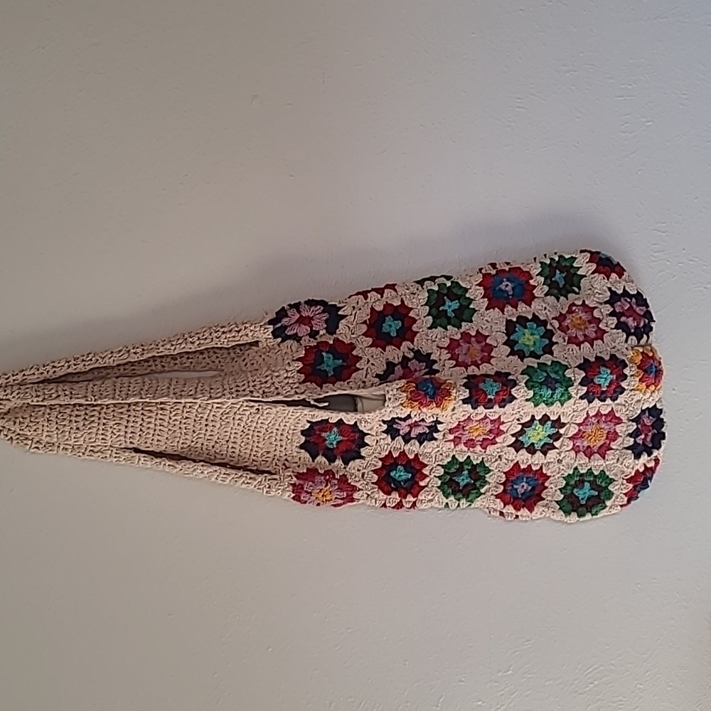 Festival crochet tote NWOT